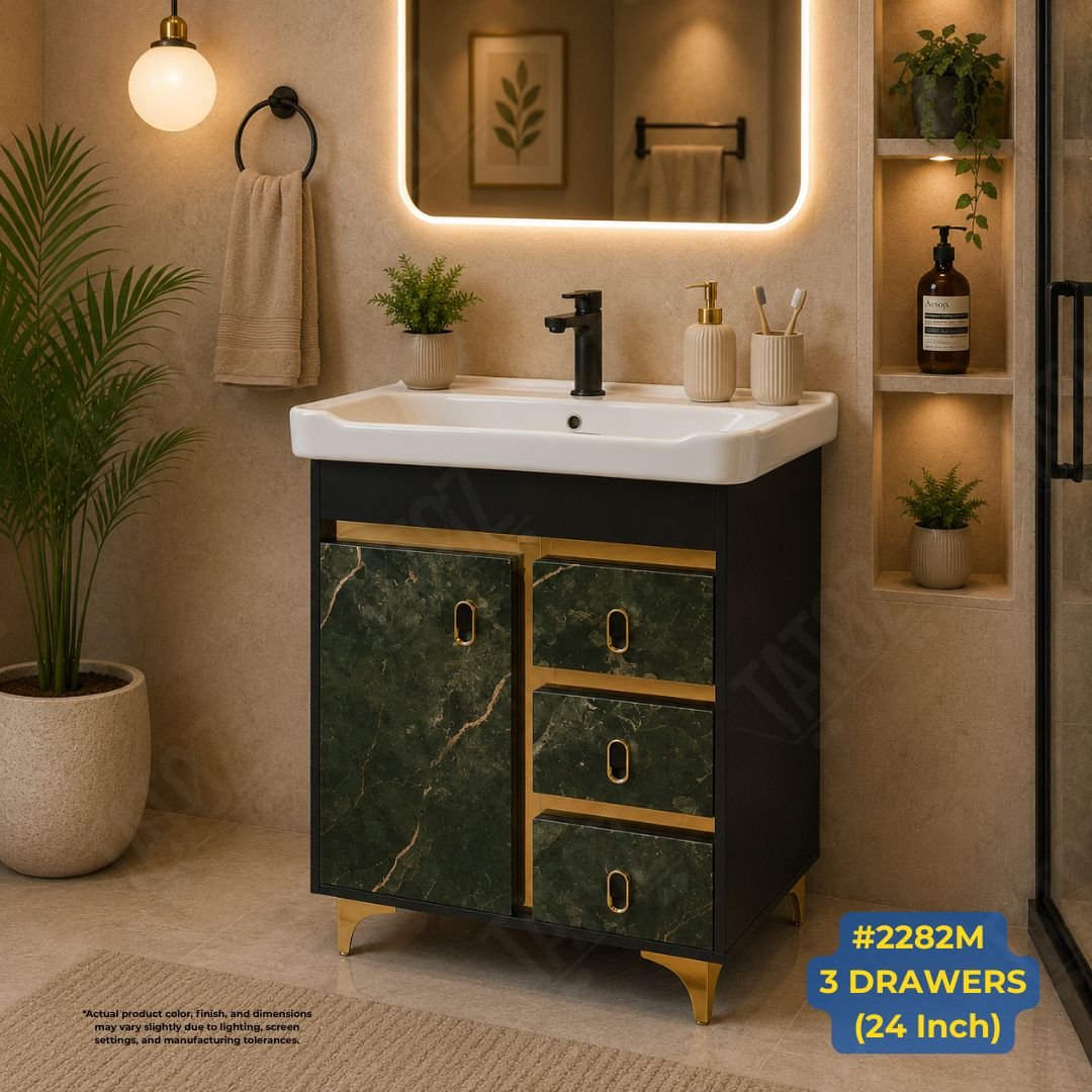 #2282M  3 DRAWERS  (24 Inch)