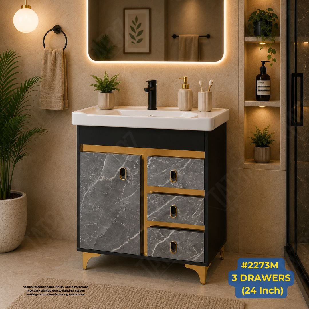#2273M  3 DRAWERS  (24 Inch)
