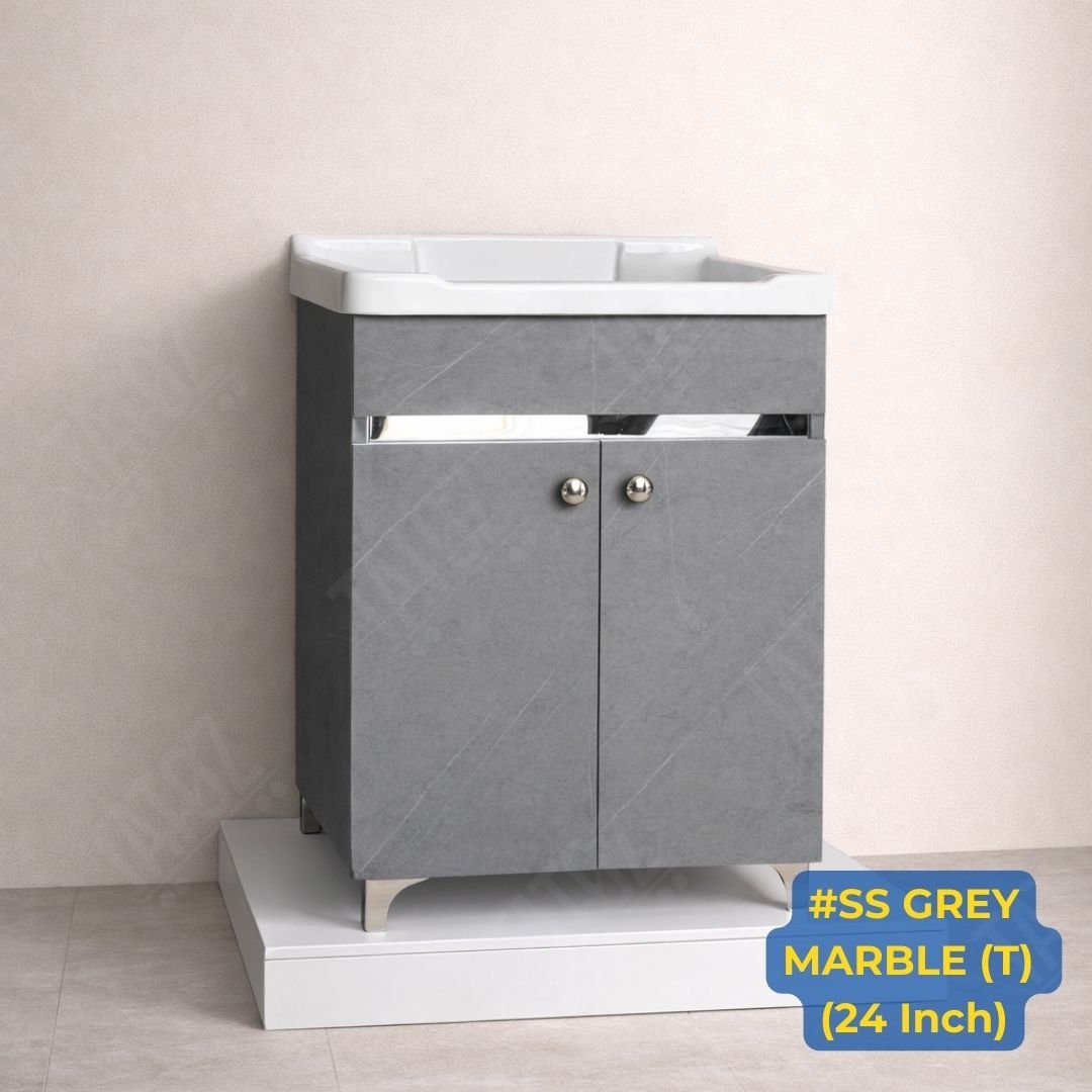 #SS GREY MARBLE (T) (24 Inch)